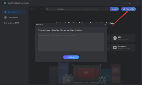 EaseUS Video Downloader Screenshot 3